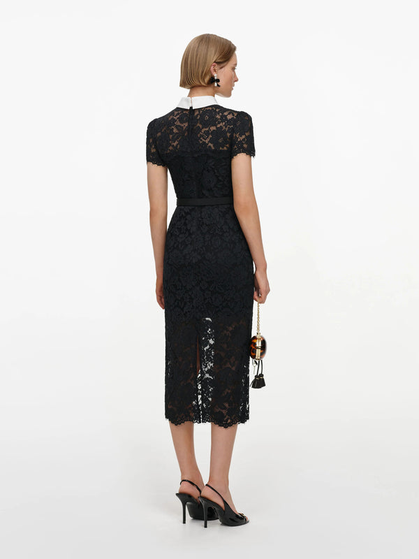 Midi lace dress