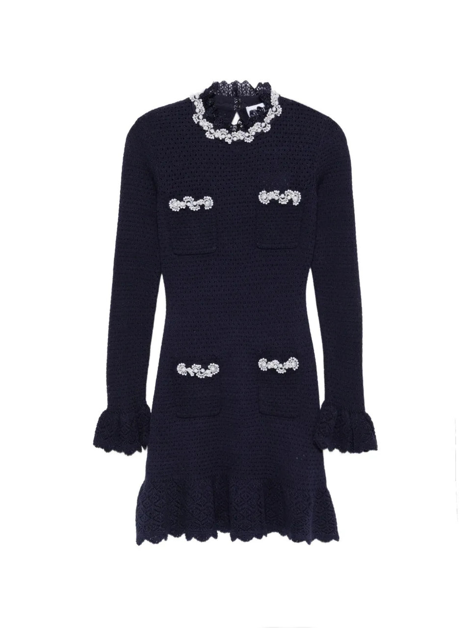 Abito mini in maglia