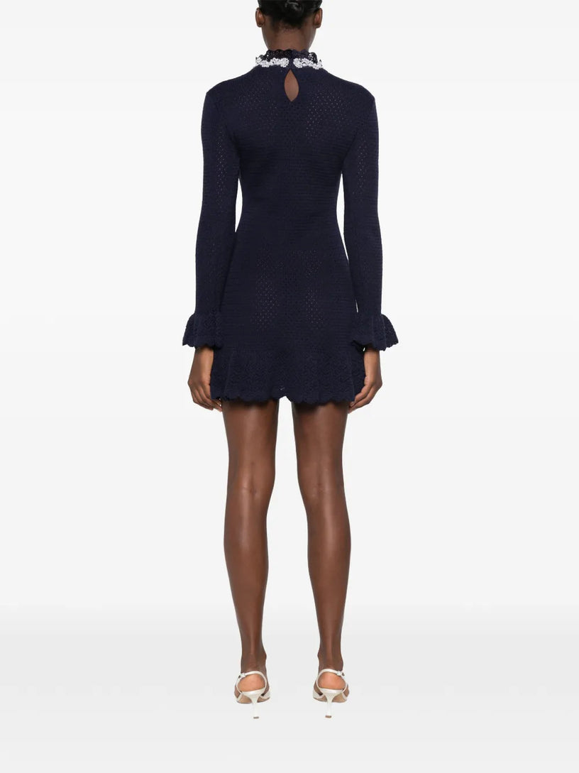 Abito mini in maglia