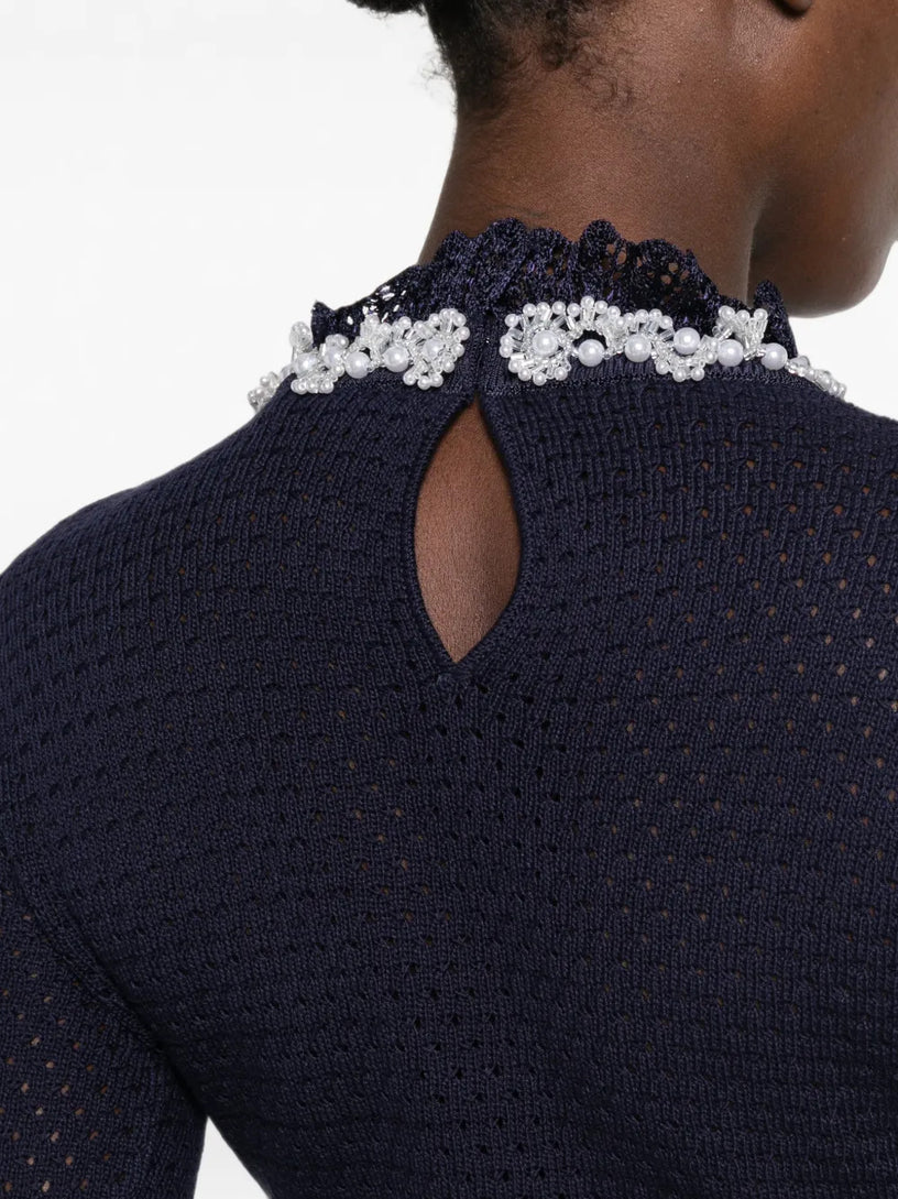 Abito mini in maglia