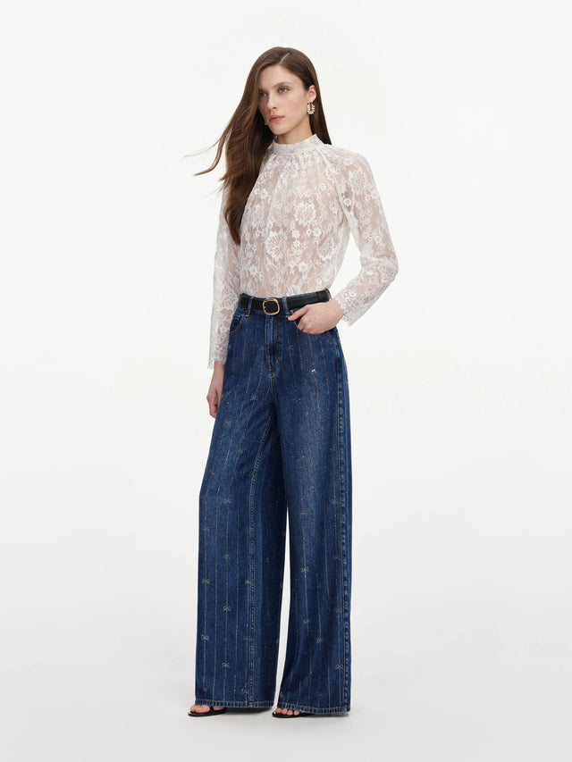 Blusa di pizzo
