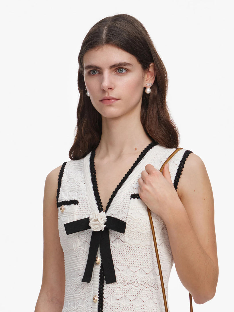Abito mini in maglia