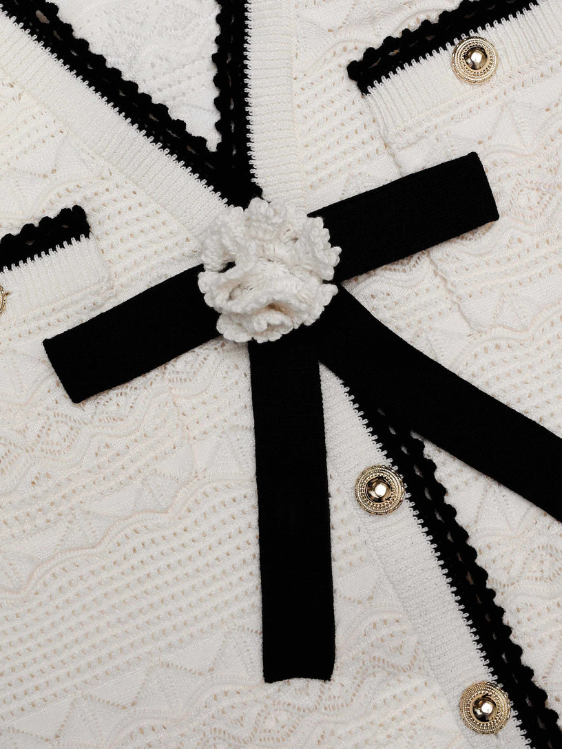 Abito mini in maglia