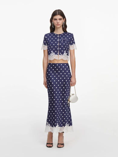 Gonna midi a pois