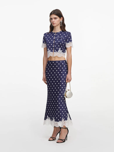 Gonna midi a pois
