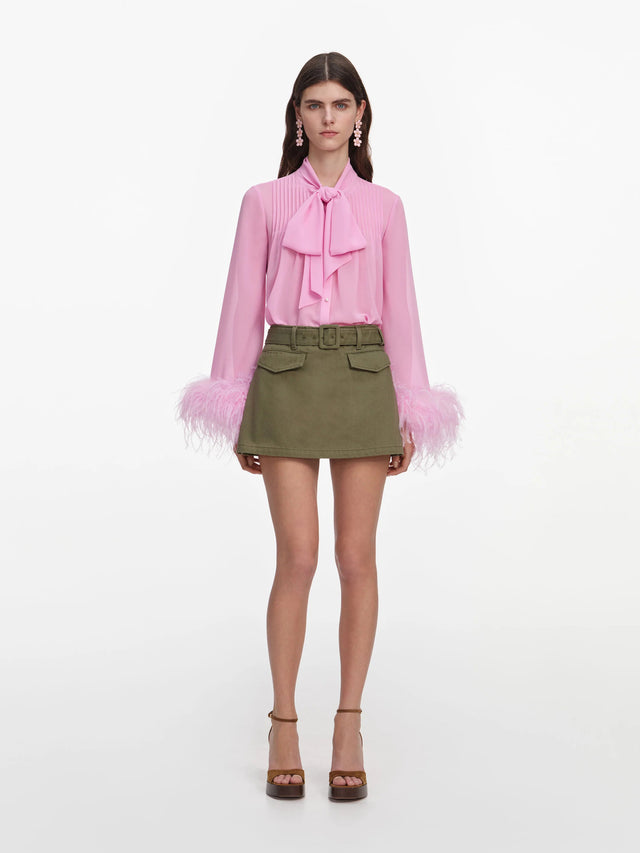 Gonna-pantalone in denim