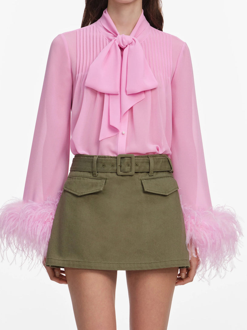 Gonna-pantalone in denim