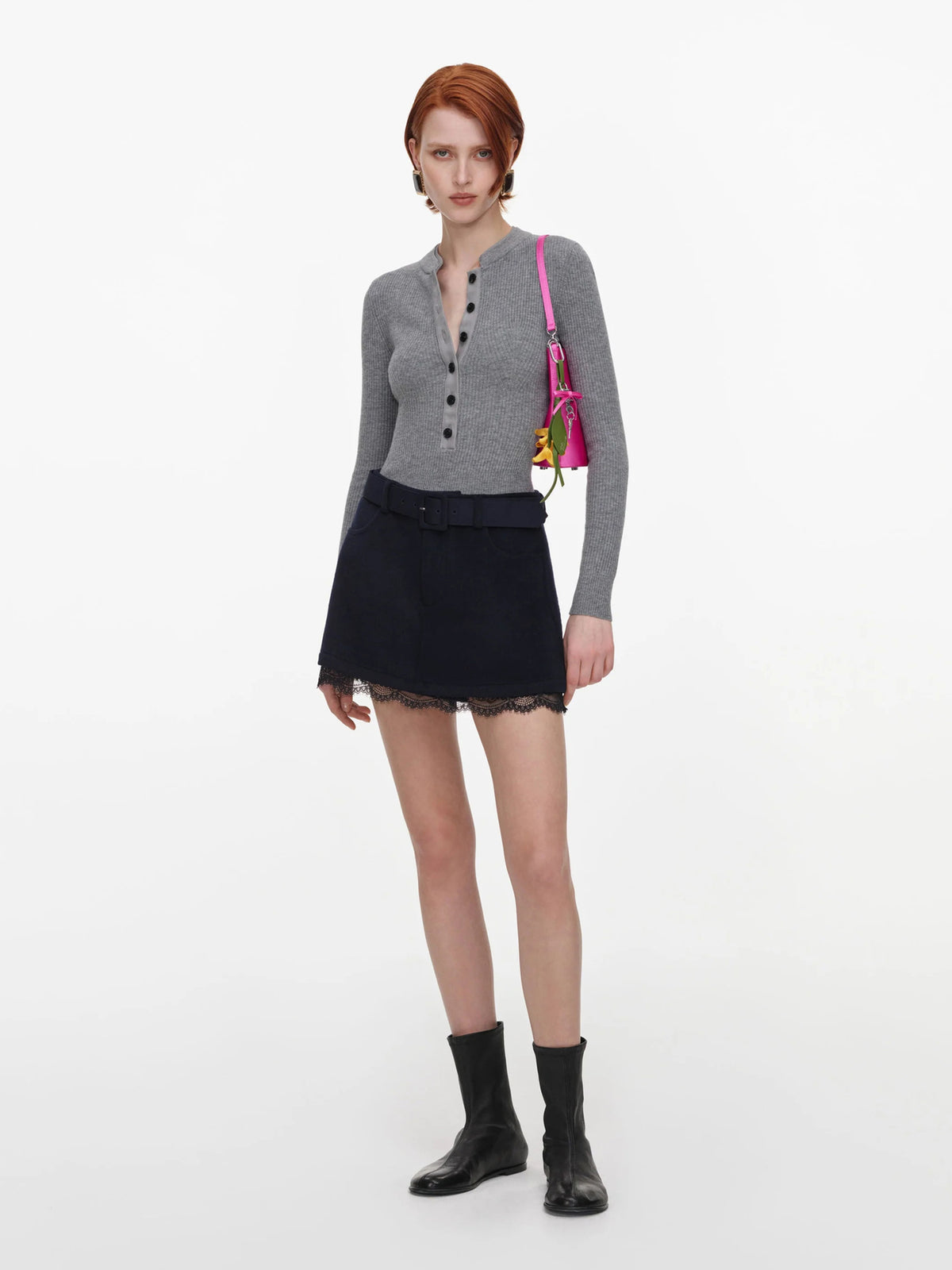 Skort in pizzo