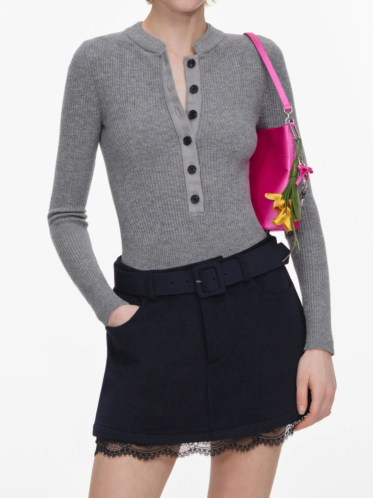 Skort in pizzo