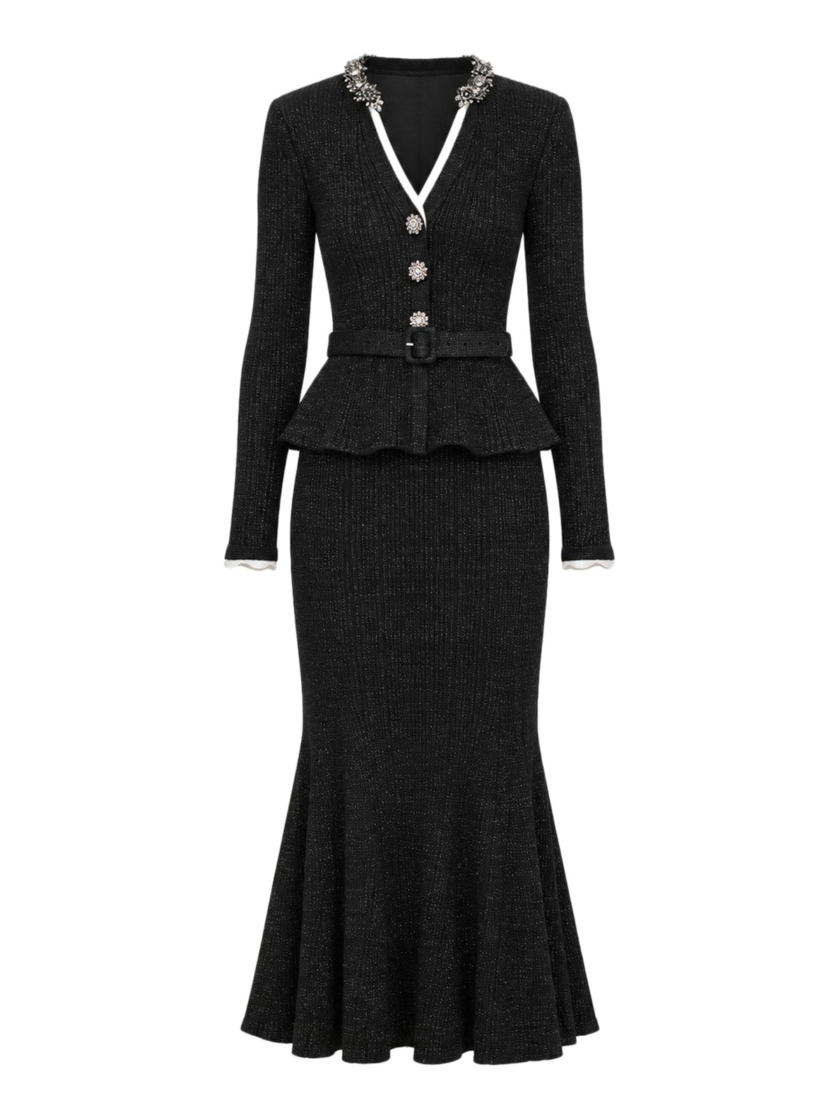 Abito Midi in Maglia