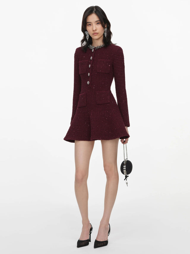 Mini abito in maglia