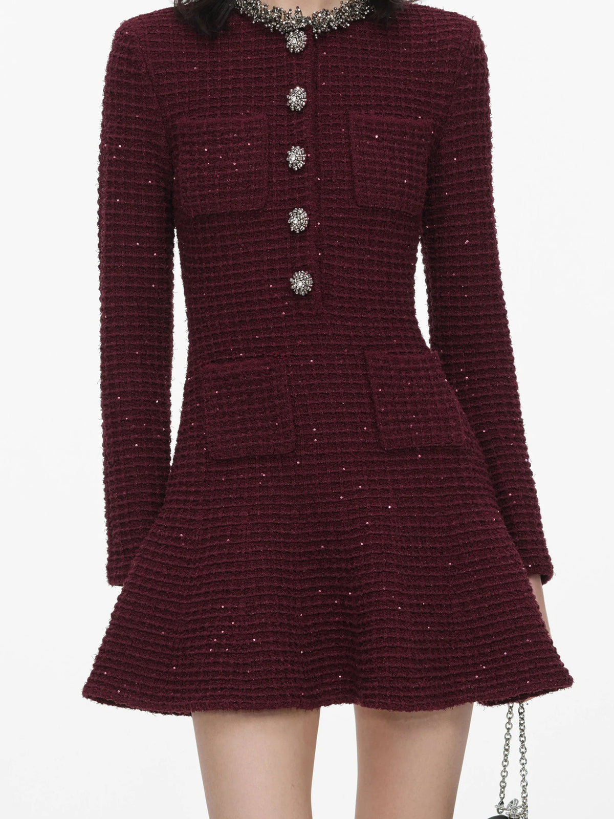 Mini abito in maglia