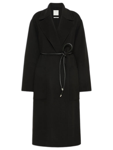 Cappotto Zannata oversize in double di lana