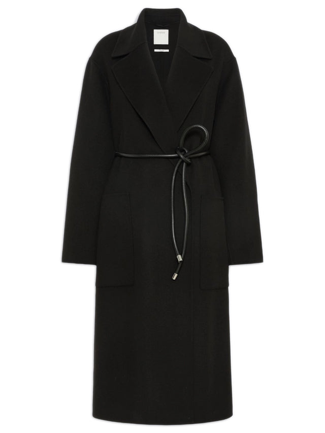 Cappotto Zannata oversize in double di lana