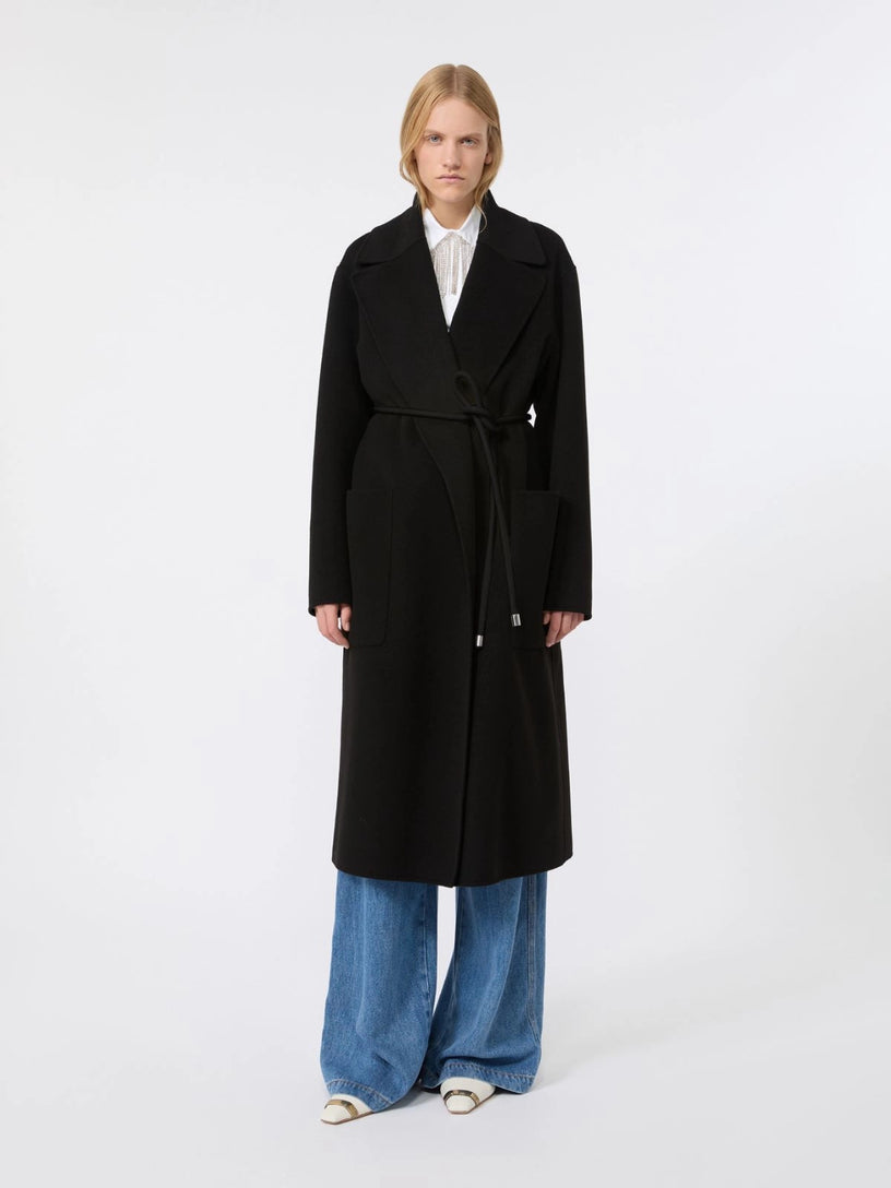 Cappotto Zannata oversize in double di lana