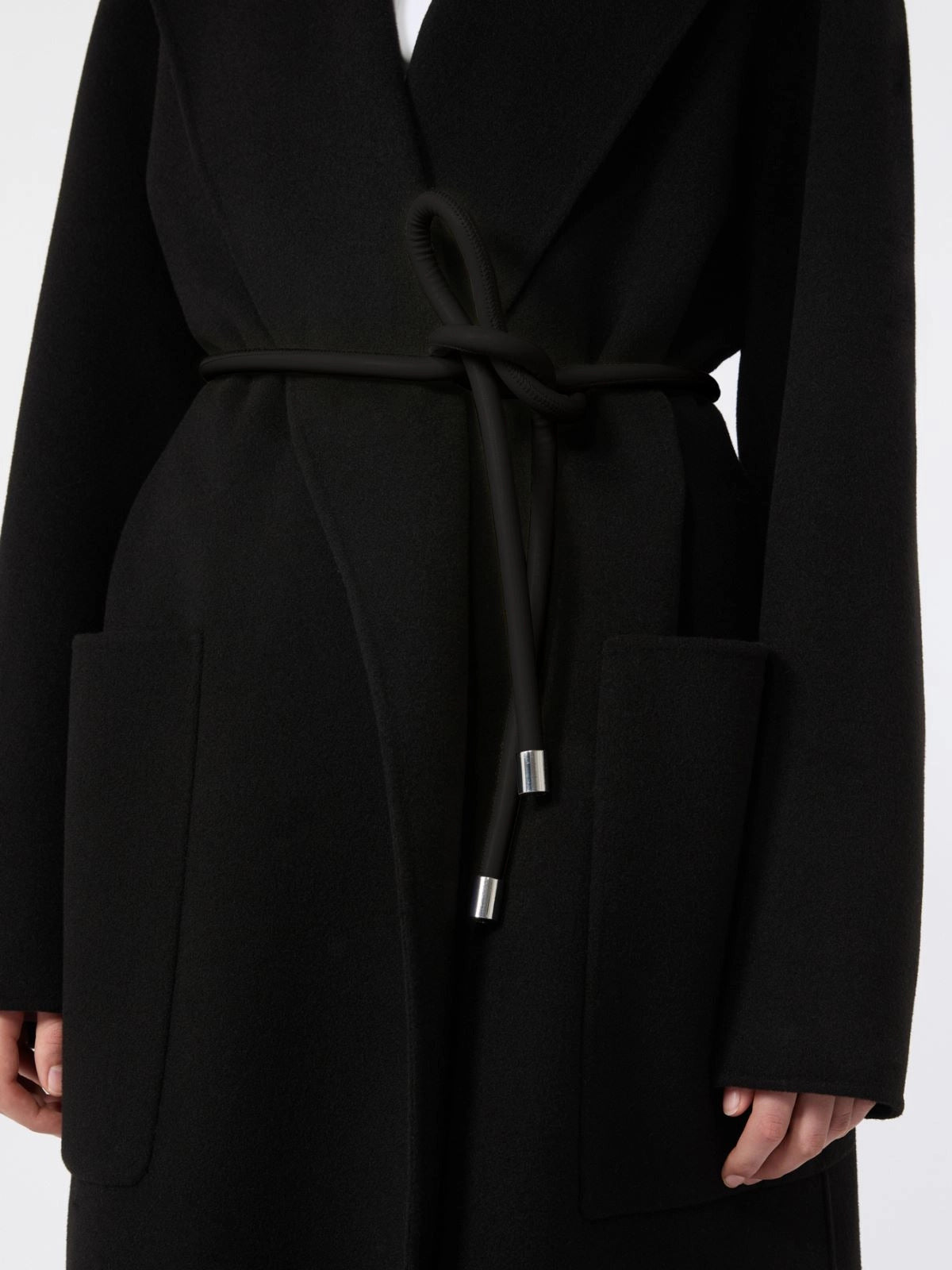 Cappotto Zannata oversize in double di lana