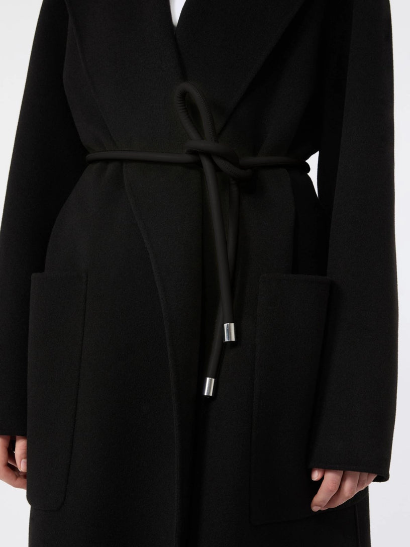 Cappotto Zannata oversize in double di lana