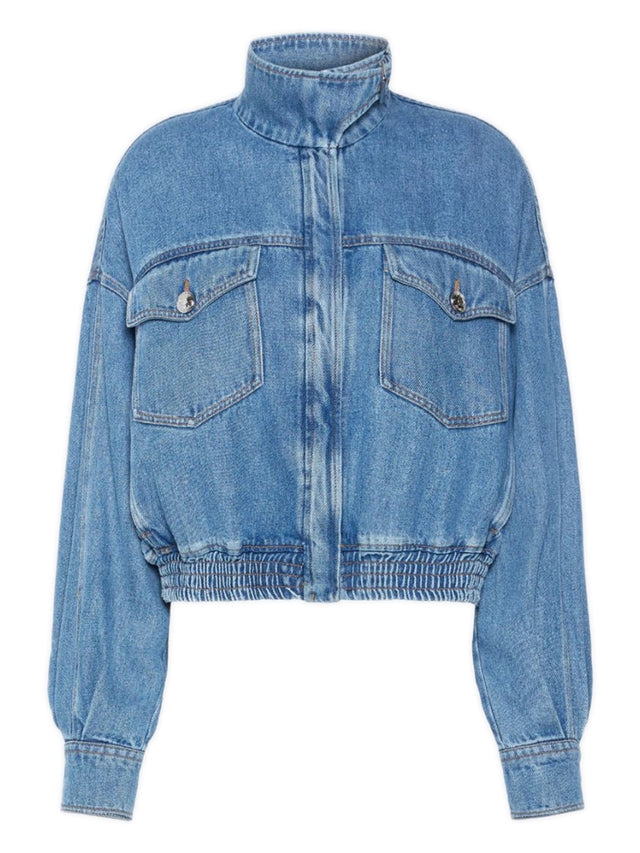 Giacca Bussola over in denim