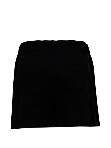 Shorts Ottuso con pannello in viscosa stretch