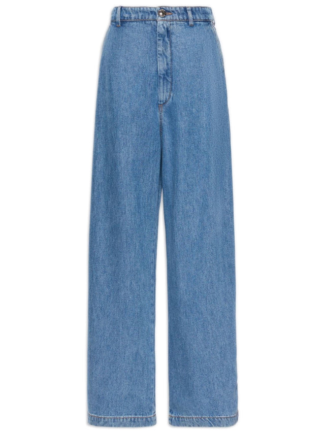 Denim Pioppo oversize in tencel