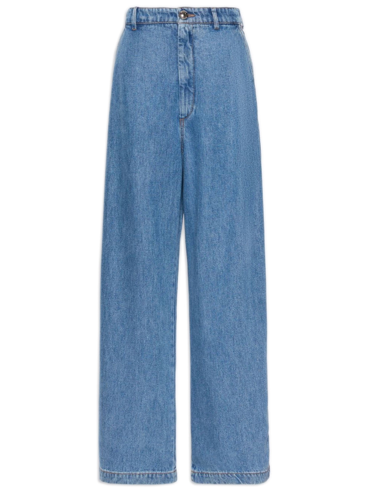 Denim Pioppo oversize in tencel