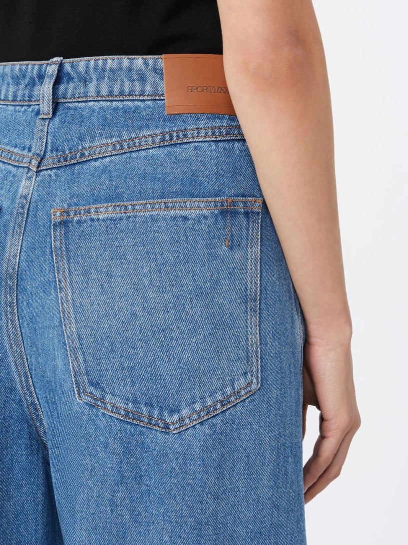 Denim Pioppo oversize in tencel