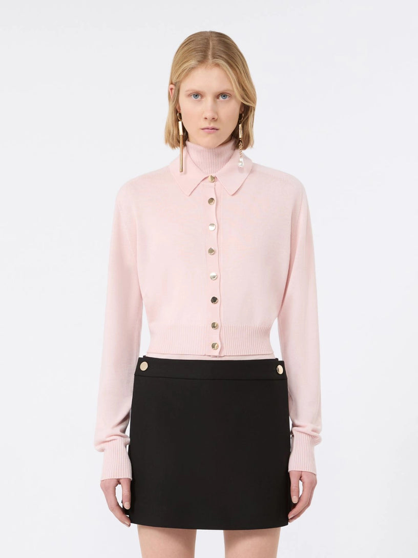 Cardigan Lirica in pura lana