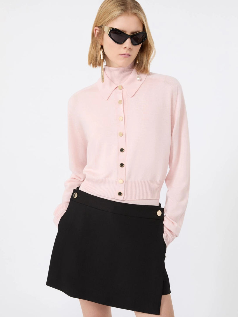 Cardigan Lirica in pura lana