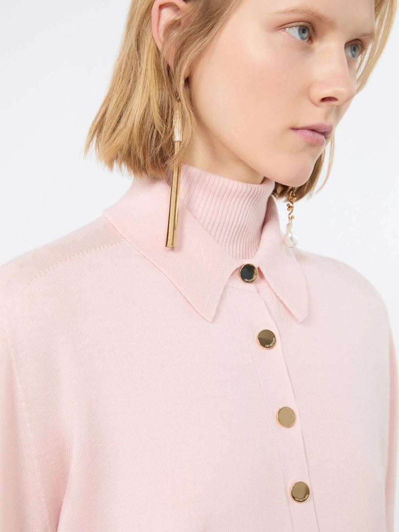 Cardigan Lirica in pura lana