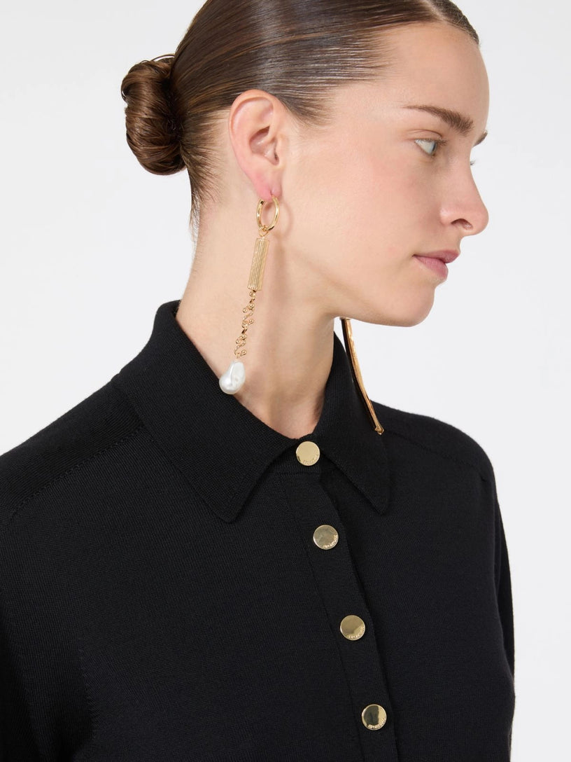 Cardigan Lirica in pura lana