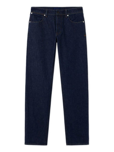 J100005 indigo denim-rinsed
