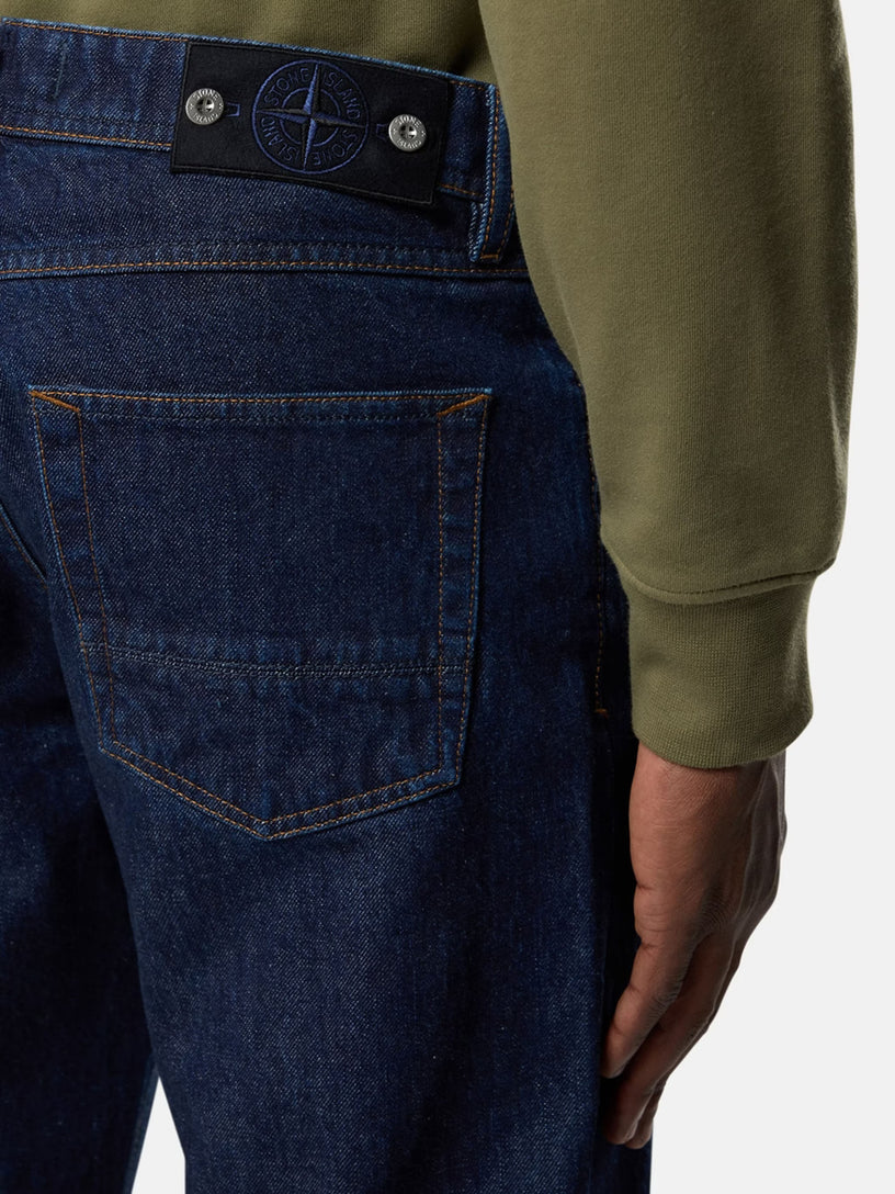 J100005 indigo denim-rinsed