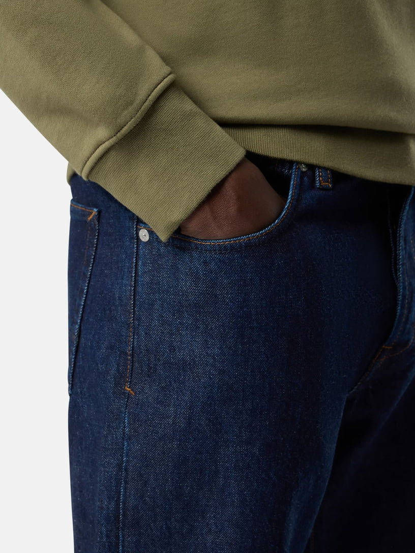 J100005 indigo denim-rinsed
