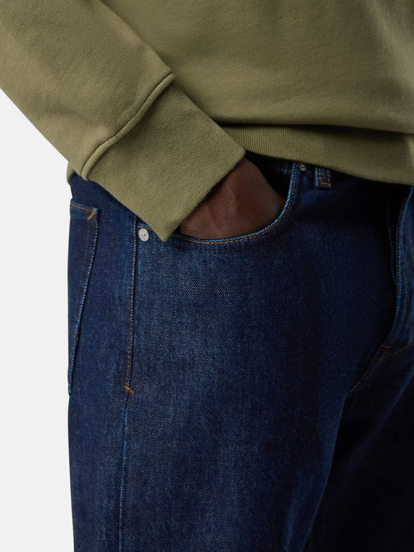 J100005 indigo denim-rinsed