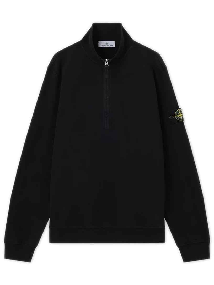 Felpa mezza zip