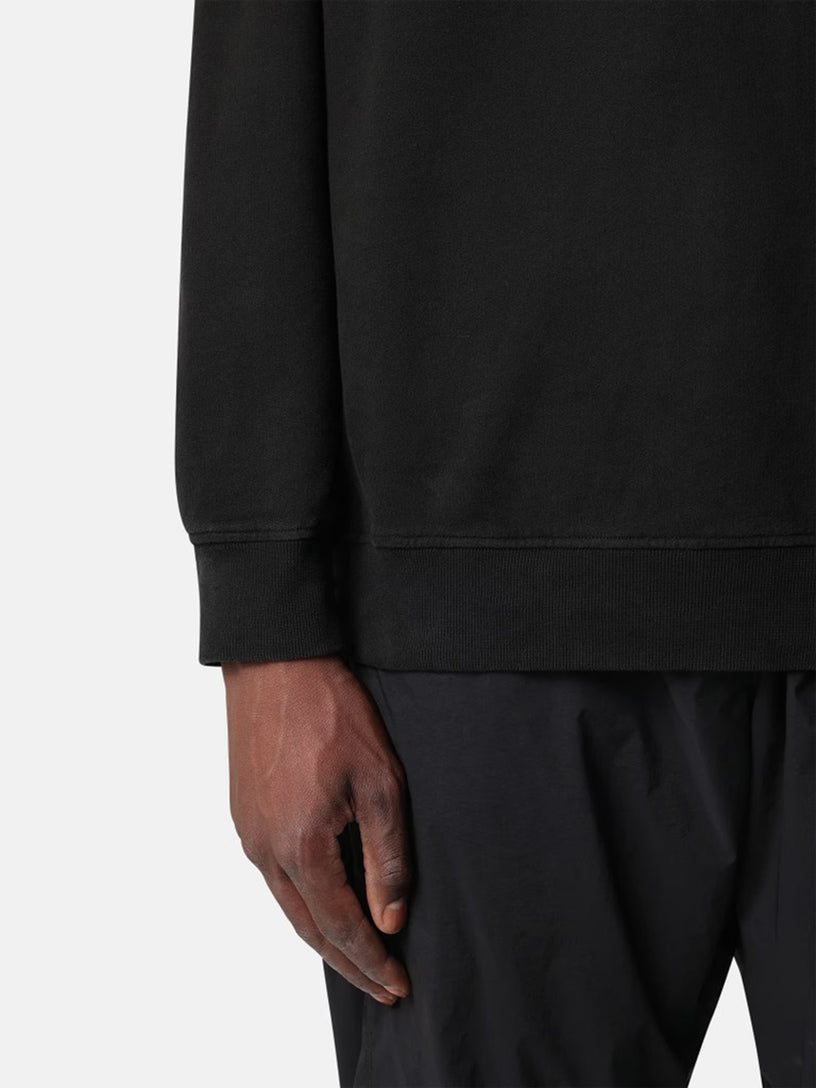 Felpa mezza zip