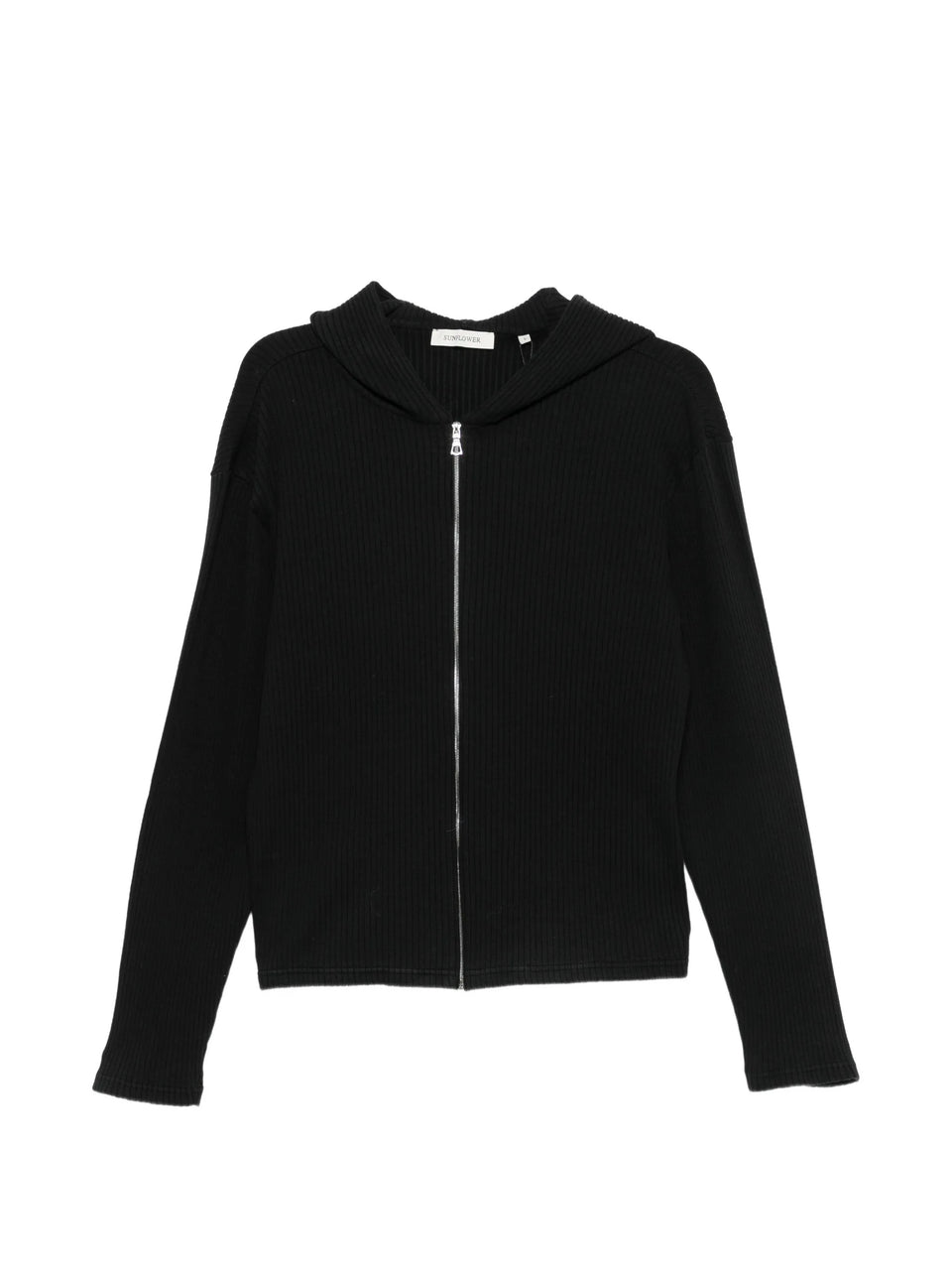 Rib Zip Sweat