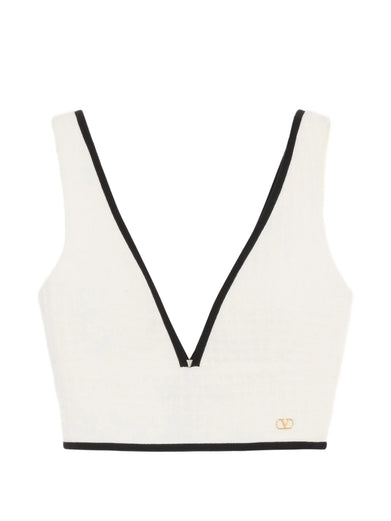 Top In Cotton Tweed Canestrello