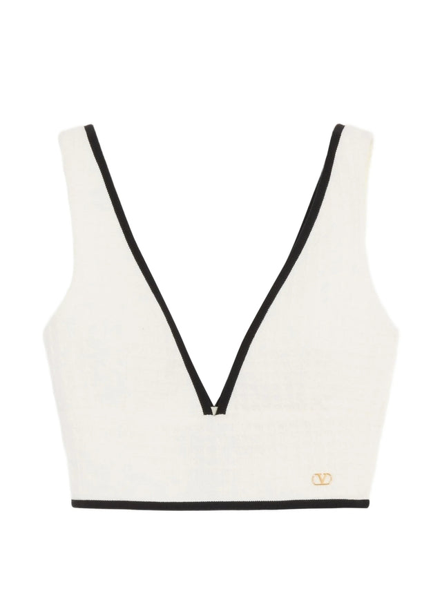 Top In Cotton Tweed Canestrello