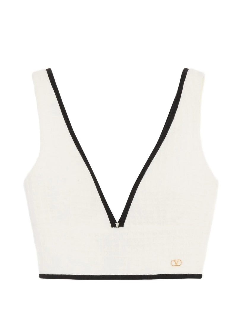 Top In Cotton Tweed Canestrello