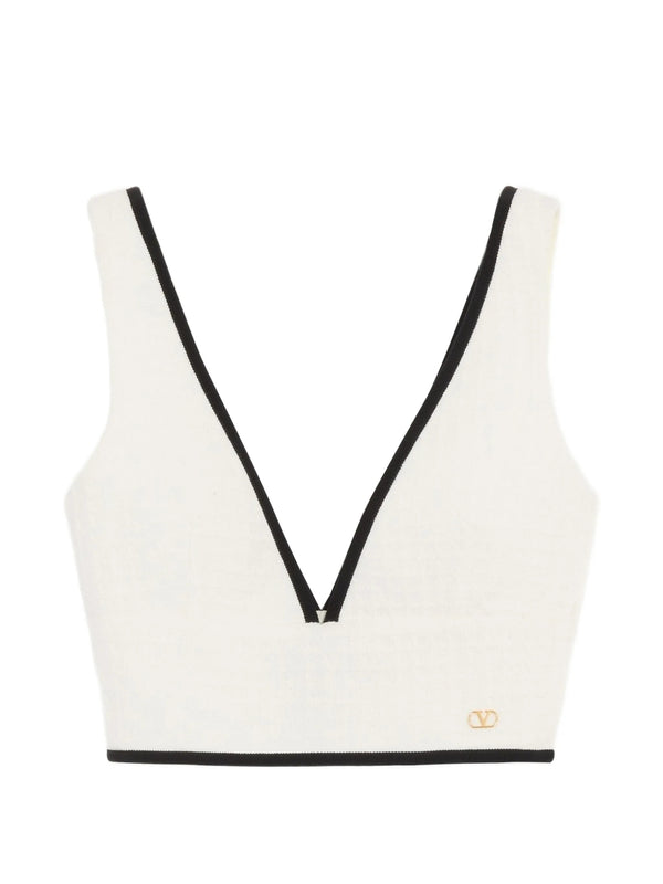 Canestrello Cotton Tweed Top