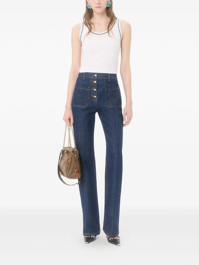 Top In Jersey Di Cotone