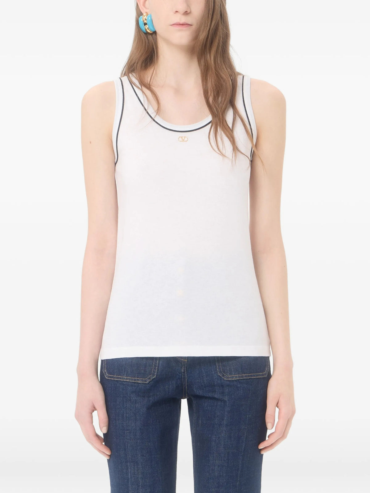 Top In Jersey Di Cotone