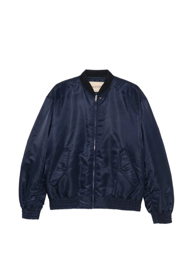 Bomber Valentino in nylon con VGold