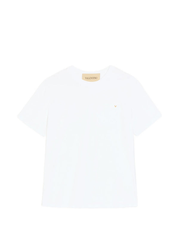 Valentino cotton T-shirt with VGold
