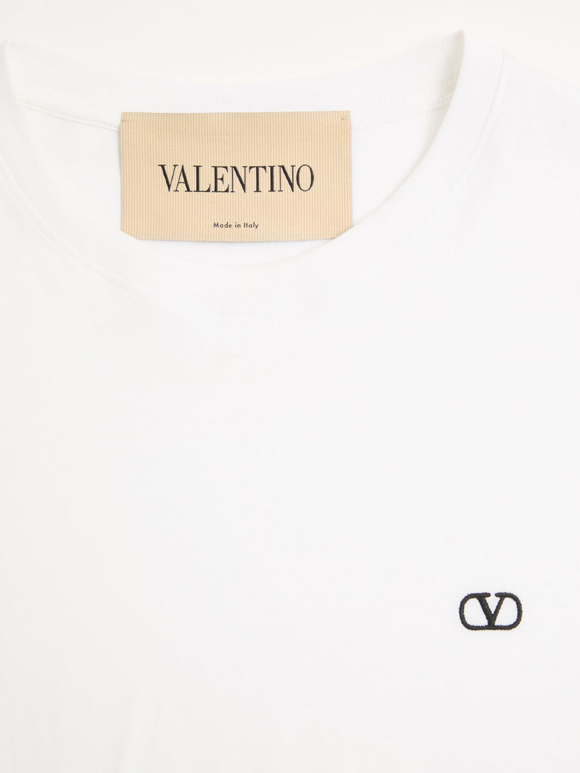 T-Shirt con ricamo VLogo