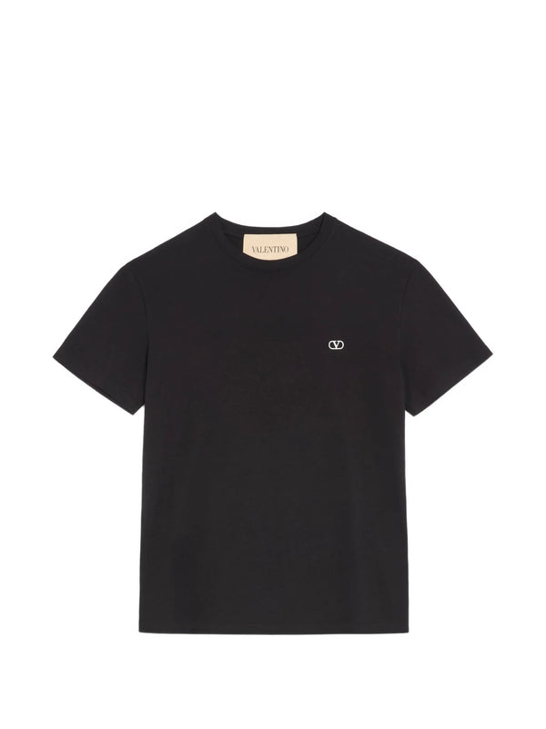 T-Shirt with VLogo Embroidery