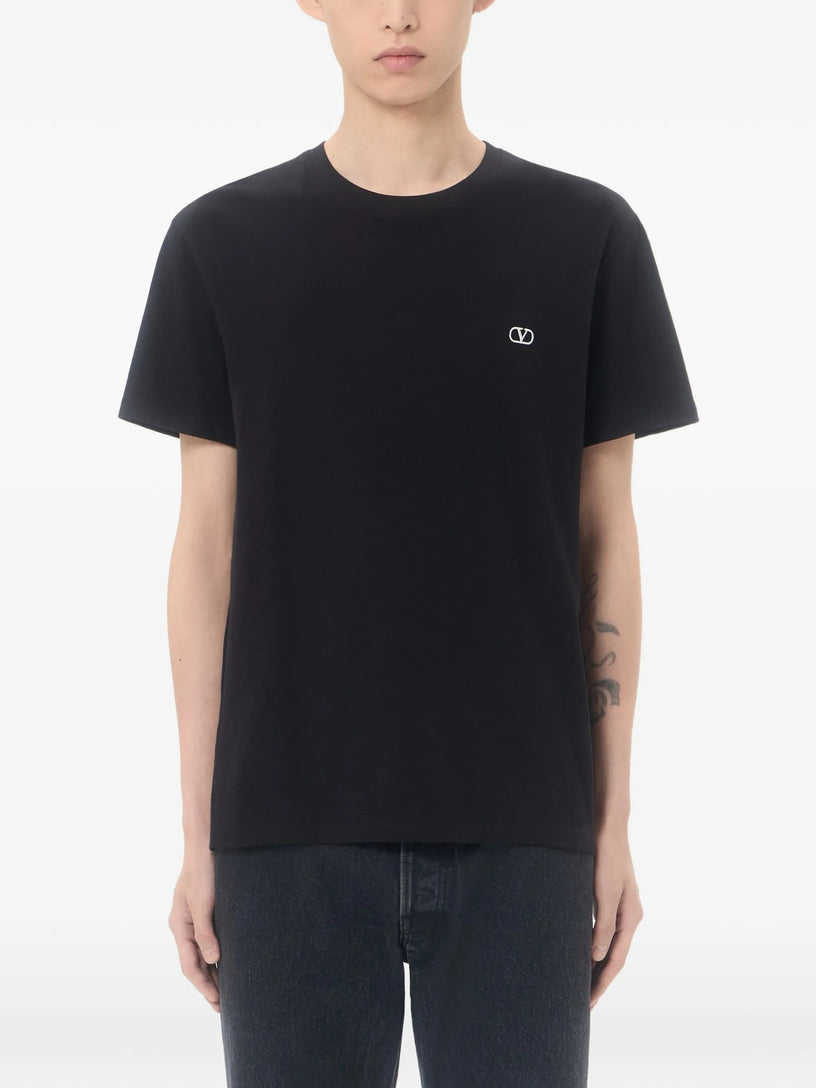 T-Shirt con ricamo VLogo
