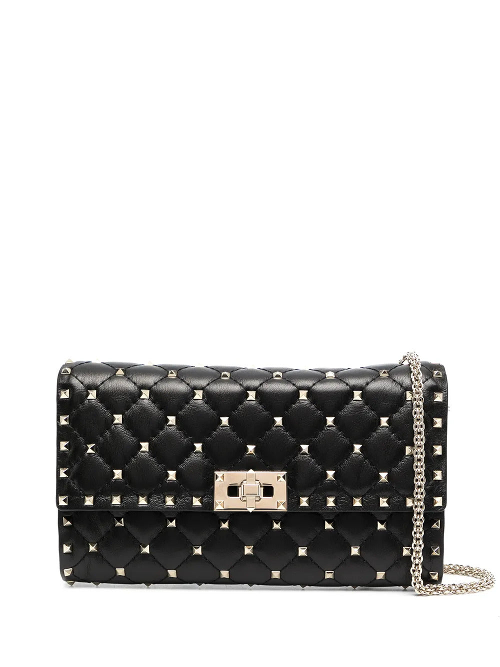Borsa a tracolla con catena Rockstud Spike