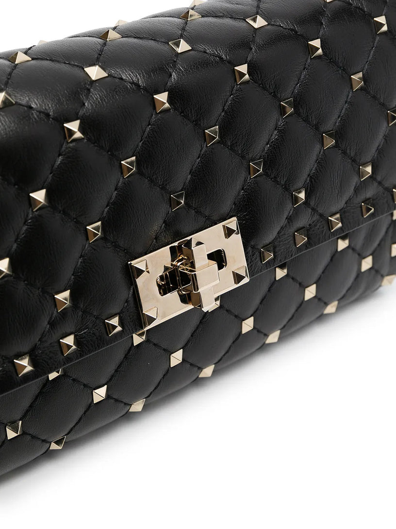 Borsa a tracolla con catena Rockstud Spike